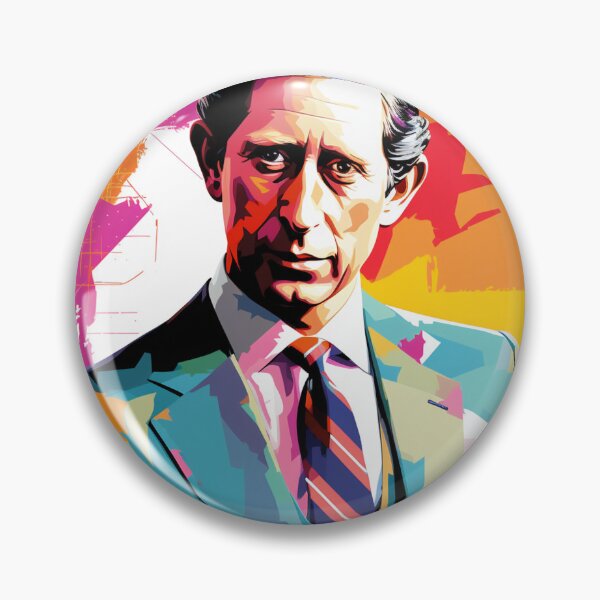 Item preview, Charles III Pop Art 2 designed and sold by AstroRisq.