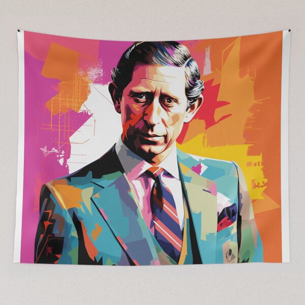 Item preview, Charles III Pop Art 2 designed and sold by AstroRisq.