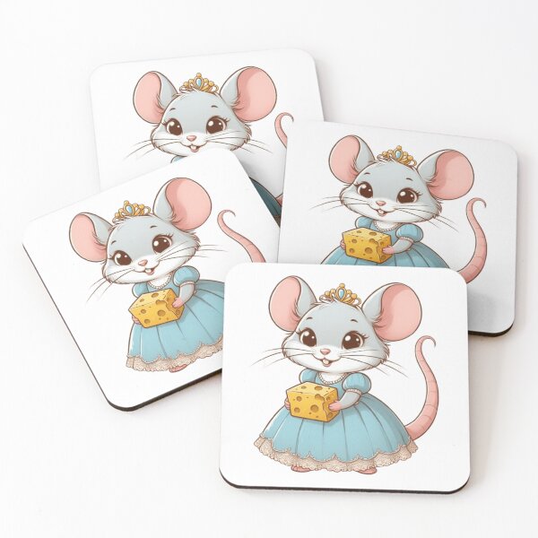 Item preview, Cute princess mouse with cheese  designed and sold by Culmika.