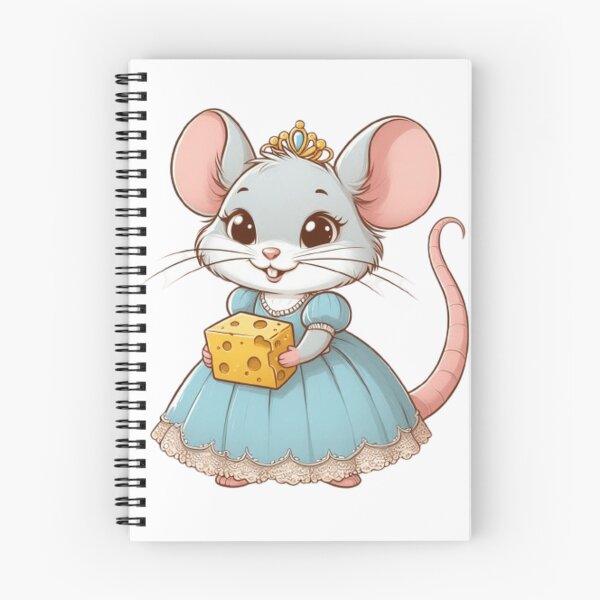 Item preview, Cute princess mouse with cheese  designed and sold by Culmika.