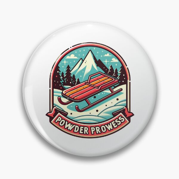 Item preview, Sled: Powder Prowess designed and sold by Dungeon-Depot.