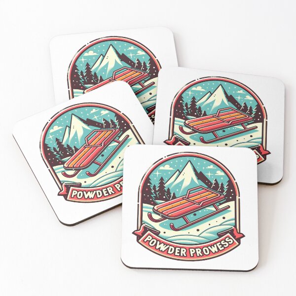 Item preview, Sled: Powder Prowess designed and sold by Dungeon-Depot.
