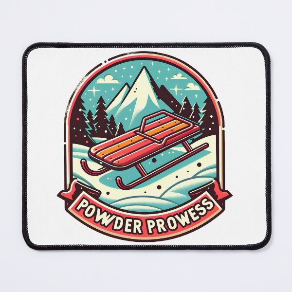 Item preview, Sled: Powder Prowess designed and sold by Dungeon-Depot.