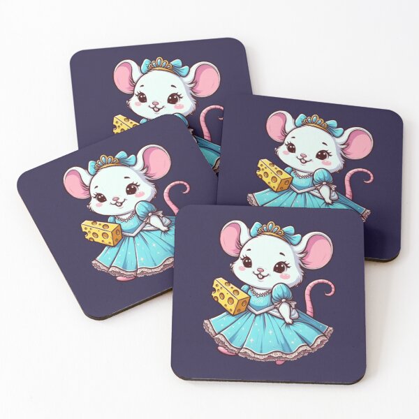 Item preview, Cute princess mouse with cheese  designed and sold by Culmika.