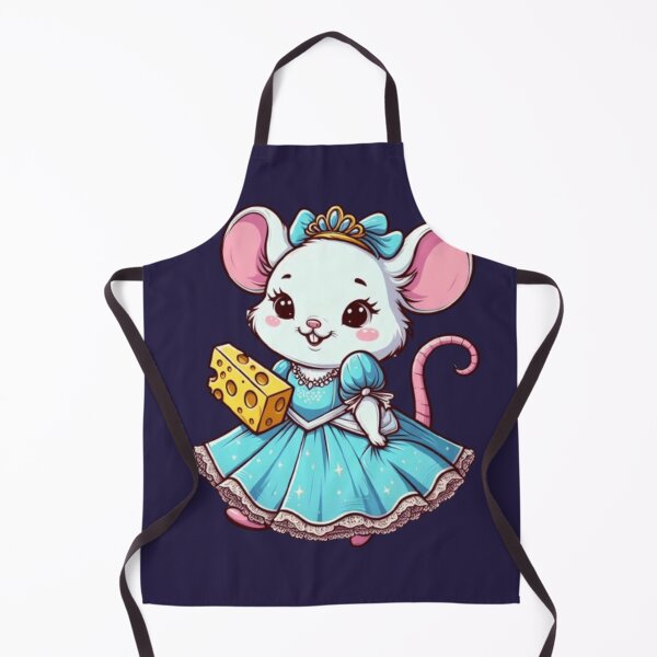 Item preview, Cute princess mouse with cheese designed and sold by Culmika.