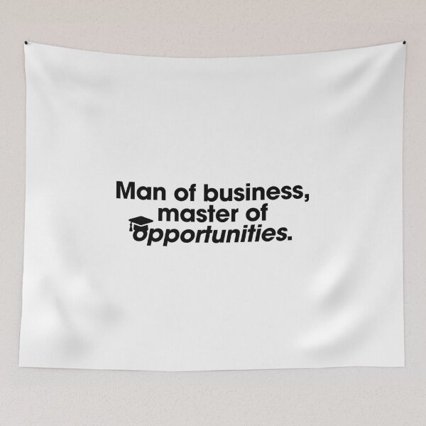 Item preview, Man of business, master of opportunities. designed and sold by Bananobanini.