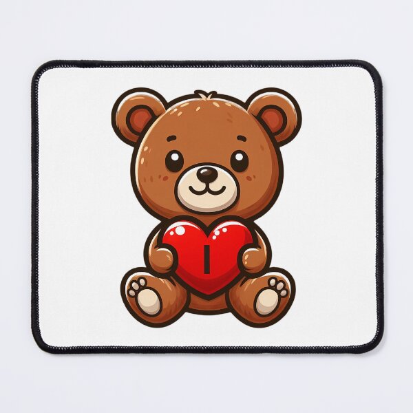 Item preview, A teddy with the letter I, love gift designed and sold by CreativeSparkzz.