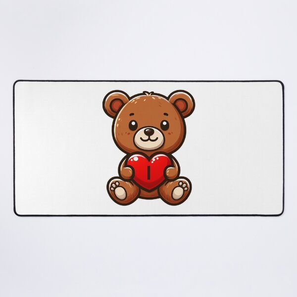 Item preview, A teddy with the letter I, love gift designed and sold by CreativeSparkzz.