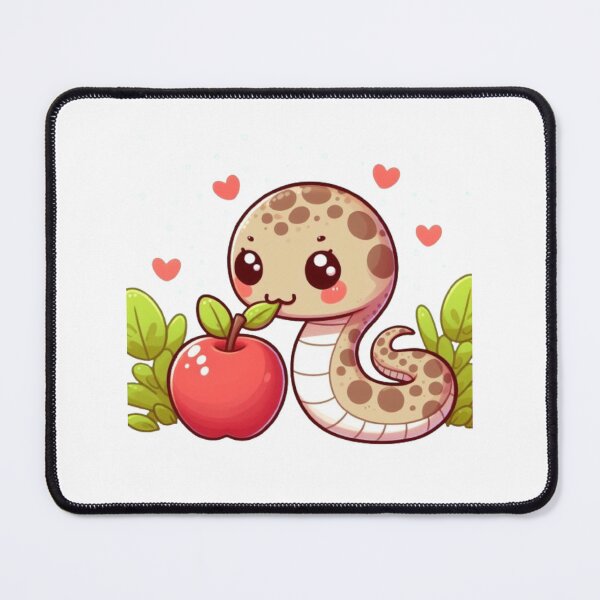 Item preview, Snake eating apple designed and sold by Kenji11.