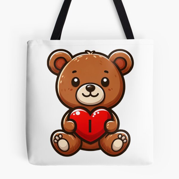 Item preview, A teddy with the letter I, love gift designed and sold by CreativeSparkzz.
