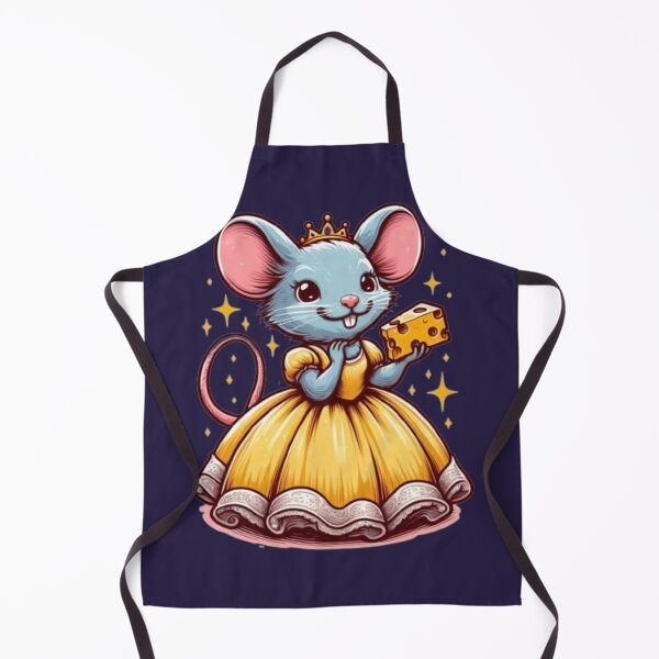 Item preview, Cute princess mouse with cheese designed and sold by Culmika.