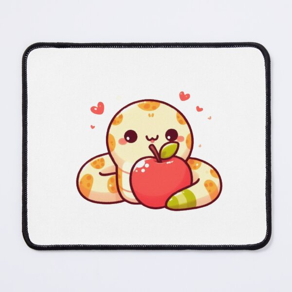 Item preview, Snake eating apple designed and sold by Kenji11.