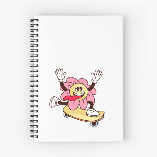 Item preview, Skateboarding Flower Character 80's designed and sold by besteevibes.