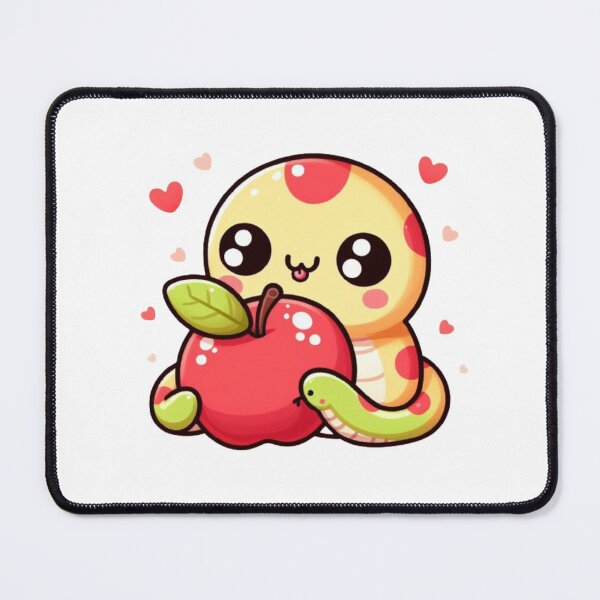 Item preview, Snake eating apple designed and sold by Kenji11.