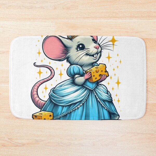 Item preview, Cute princess mouse with cheese  designed and sold by Culmika.