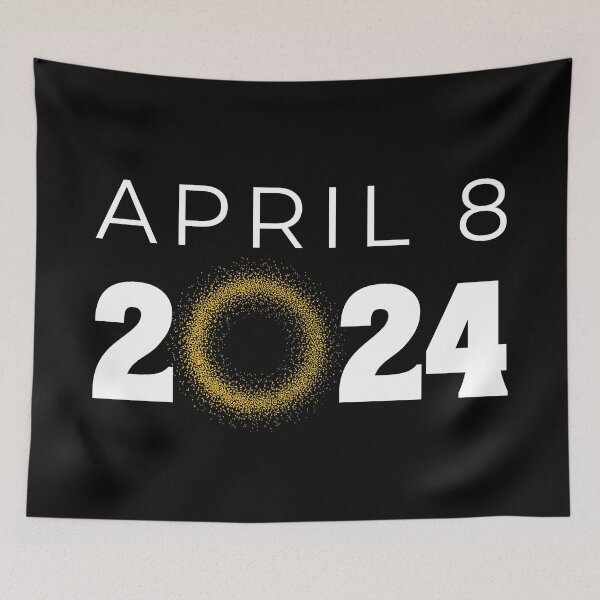 Item preview, Total Solar Eclipse USA April 8, 2024  designed and sold by BattaAnastasia.