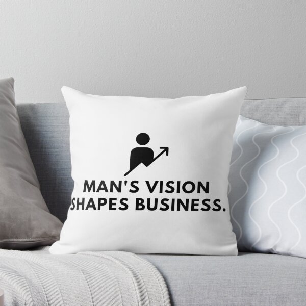 Item preview, Man's vision shapes business. designed and sold by Bananobanini.