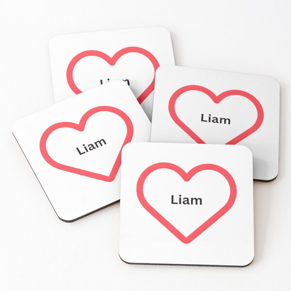 Item preview, A heart with the name Liam, love gift designed and sold by CreativeSparkzz.