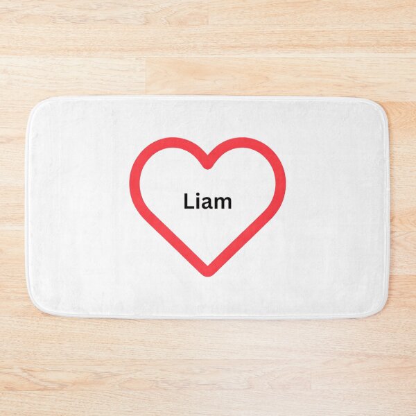 Item preview, A heart with the name Liam, love gift designed and sold by CreativeSparkzz.