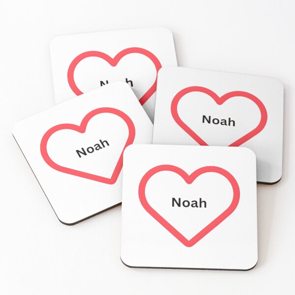 Item preview, A heart with the name Noah, gift of love designed and sold by CreativeSparkzz.