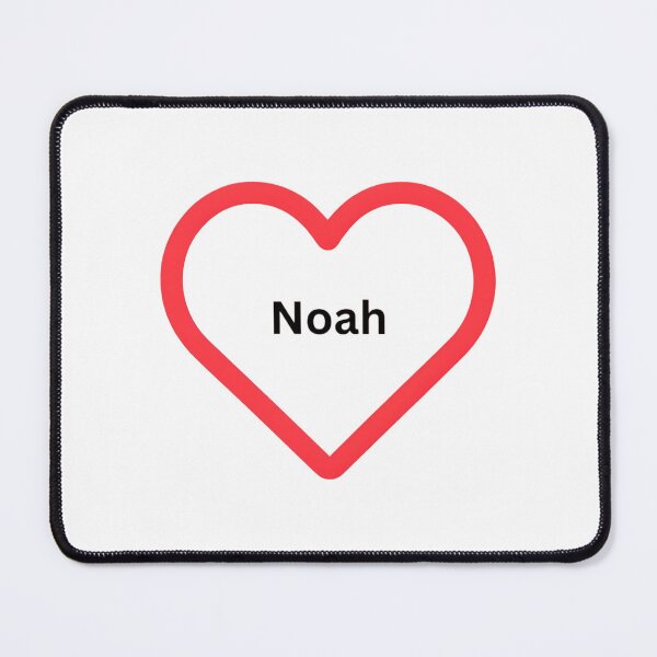 Item preview, A heart with the name Noah, gift of love designed and sold by CreativeSparkzz.