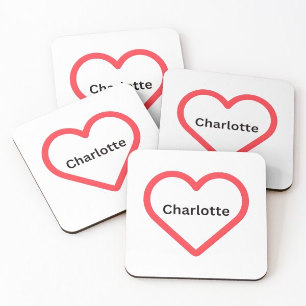 Item preview, A heart with the name Charlotte, love gift designed and sold by CreativeSparkzz.