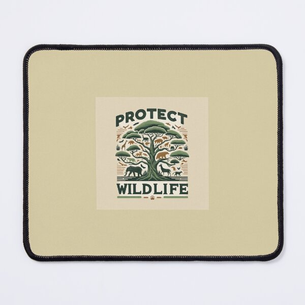 Item preview, Protect Wildlife sustainable Quote - Nature Wildlife design designed and sold by GreenBubble - Shop and reforest.