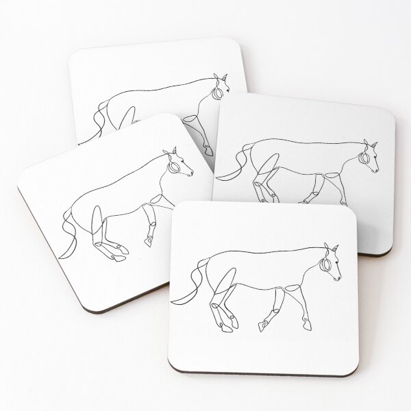 Item preview, Horse line art designed and sold by MonikaLauda.