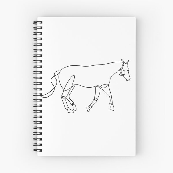 Item preview, Horse line art designed and sold by MonikaLauda.