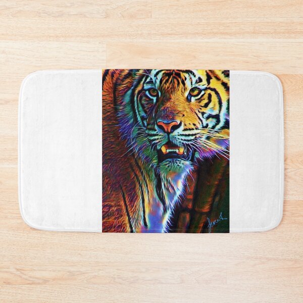 Item preview, Electric Pop Tiger  designed and sold by JaseArt.