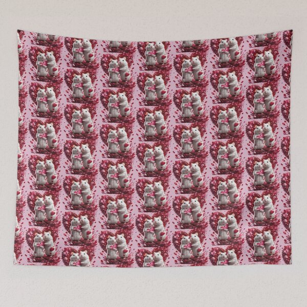 Item preview, Couple Hamster With Love Heart designed and sold by BotunPeony.