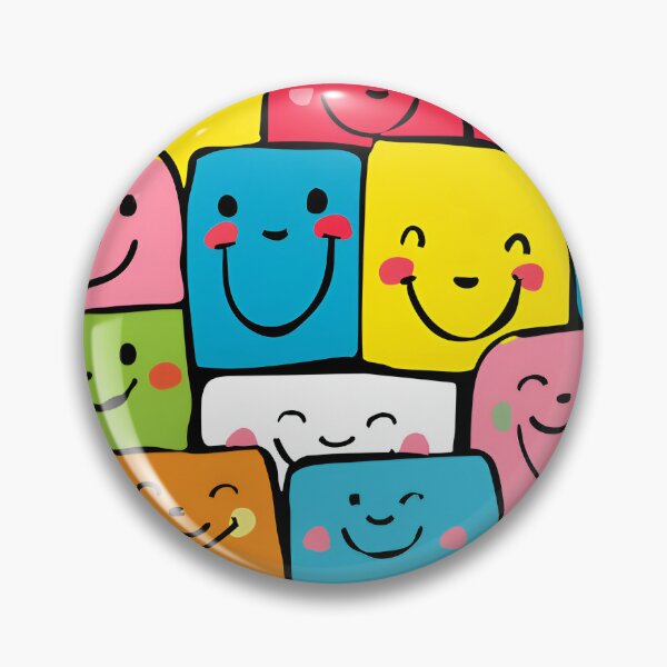 Item preview, Happy Various Faces designed and sold by luckyanimechann.
