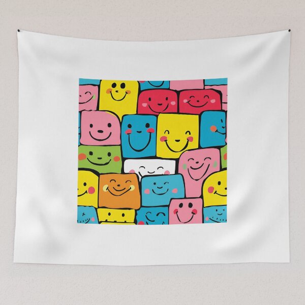 Item preview, Happy Various Faces designed and sold by luckyanimechann.