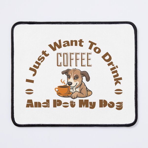 Item preview, Coffee And Dog designed and sold by CatCoconut-Art.