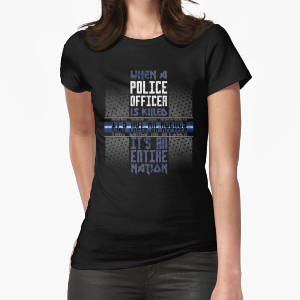 Police Memorial Fallen Officer Shirt Fallen Police Officer T Shirt By Shoppzee Redbubble 4301