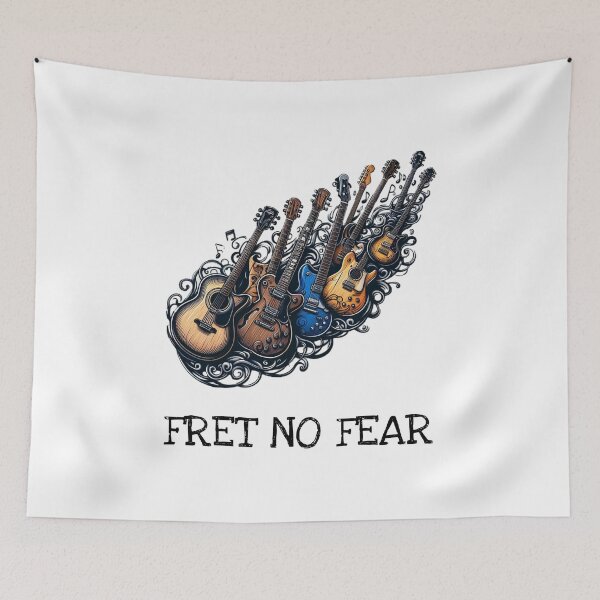 Item preview, Strings of Confidence Guitar designed and sold by HeadTurningArt.