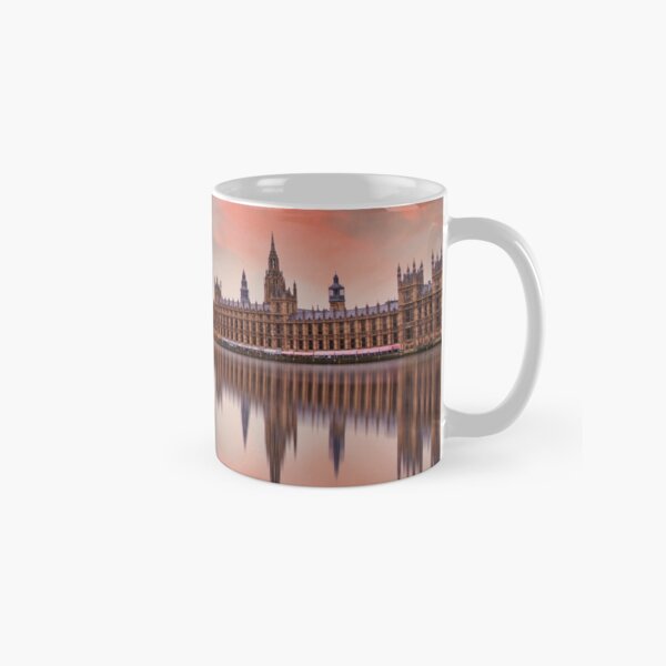 Houses of Parliament and Big Ben Relfections Classic Mug