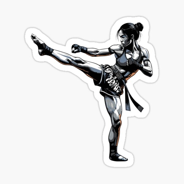 Item preview, Muay Thai Girl designed and sold by Jannick09.