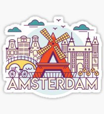 Amsterdam Sticker
