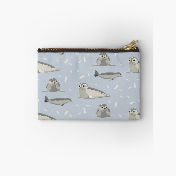Item preview, Cute Harbor Seal Fish Pattern designed and sold by SUPERHERON.