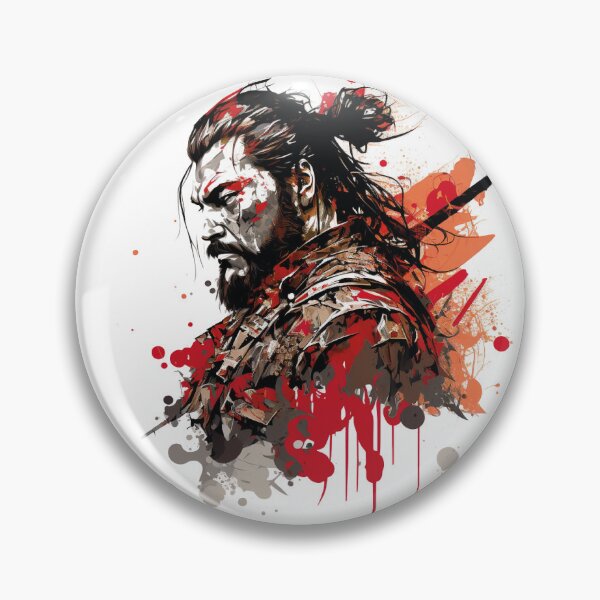 Item preview, samurai designed and sold by nerdyrock.