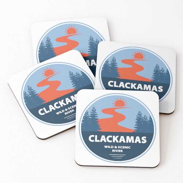 Aperçu de l'œuvre Rivière sauvage et pittoresque Clackamas, Oregon créée et vendue par Esskay Designs.