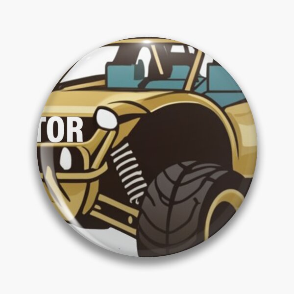 Item preview, Dune Buggy - gold designed and sold by ScrappyDappyDo.
