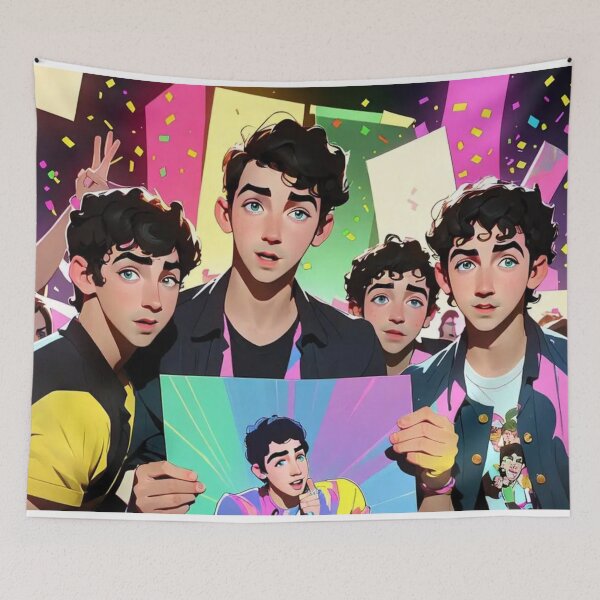 Artikelvorschau, Jonas Brothers Anime entworfen und verkauft von illuminartt.