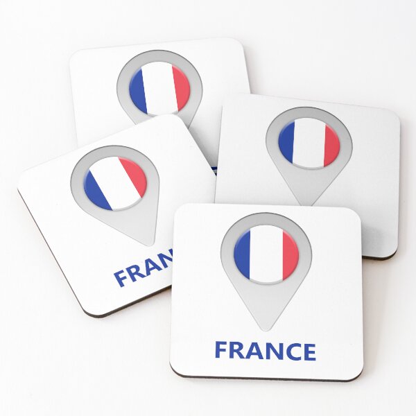 Item preview, France flag location icon designed and sold by Nick249.