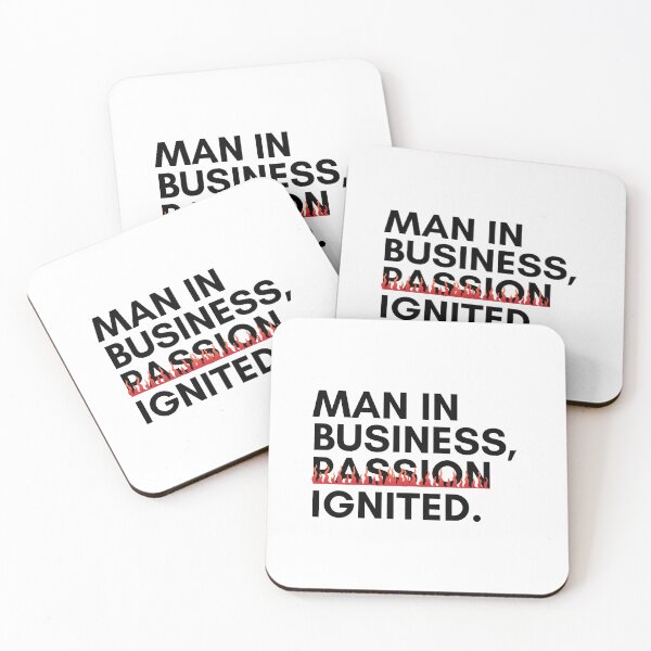 Item preview, Man in business, passion ignited. designed and sold by Bananobanini.
