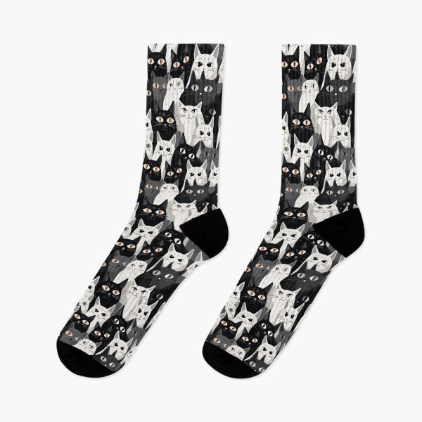 Item preview, Monochrome Cat designed and sold by ukufiti.
