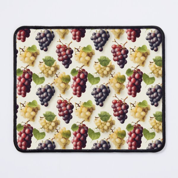 Item preview, Grapes fruits seamless pattern designed and sold by DimyStickers.