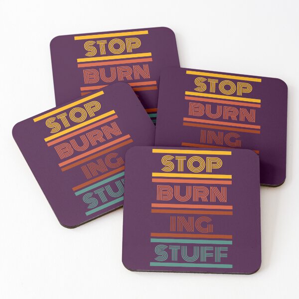 Item preview, Stop Burning Stuff designed and sold by EmiLeaLun.