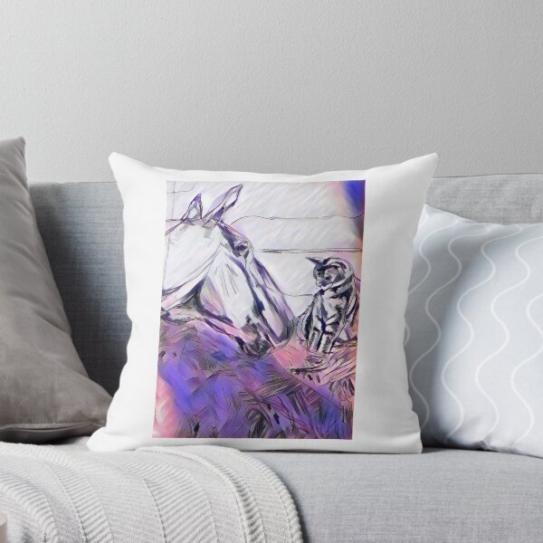 Item preview, Milly cat and tom horse morning chat  designed and sold by Jacinta hunt.